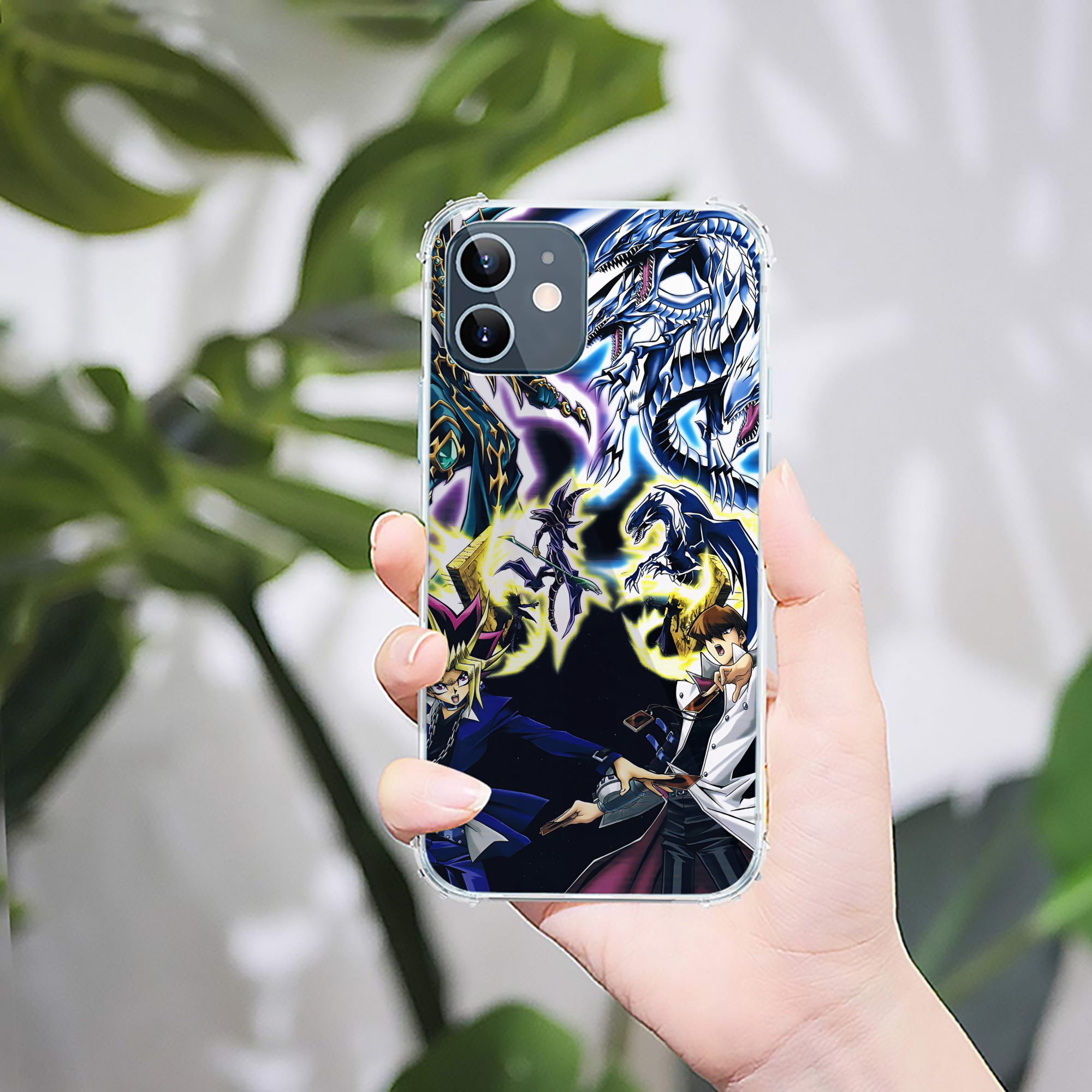 （画像用） 遊☆戯☆王 Yu-Gi-Oh! 【iPhone 12シリーズ対応】透明スマホケース（クリアソフトケース）